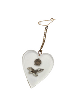 Load image into Gallery viewer, 1940s World War Two RAF Lucite Sweetheart Brooch
