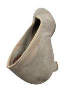 Load image into Gallery viewer, 1940s Pale Grey Suede Button Court Shoes
