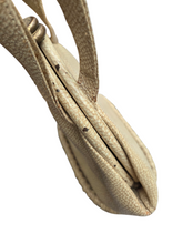 Load image into Gallery viewer, 1940s Mottled Cream/Beige Unusual Box Bag
