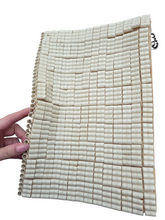 Load image into Gallery viewer, 1940s Rare Cream Tube Plasticflex Clutch Bag
