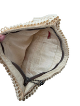 Load image into Gallery viewer, 1940s Rare Cream Tube Plasticflex Clutch Bag
