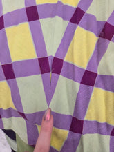 Load image into Gallery viewer, 1940s Purple, Yellow and Green Plaid Summer Suit
