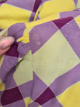 Load image into Gallery viewer, 1940s Purple, Yellow and Green Plaid Summer Suit
