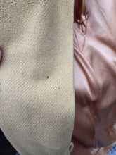 Load image into Gallery viewer, 1940s Dark Yellow Wool Swing Coat
