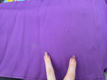 Load image into Gallery viewer, 1940s Bright Purple Crepe Dress With Gold Embroidery
