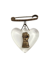 Load image into Gallery viewer, 1940s World War Two RAC Lucite Sweetheart Brooch
