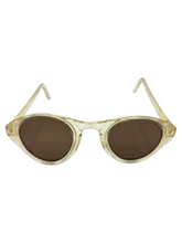 Load image into Gallery viewer, 1940s Bright Yellow Celluloid Sunglasses
