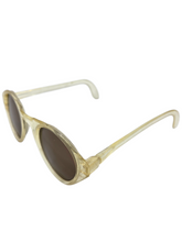 Load image into Gallery viewer, 1940s Bright Yellow Celluloid Sunglasses
