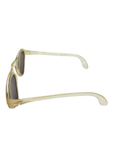 Load image into Gallery viewer, 1940s Bright Yellow Celluloid Sunglasses

