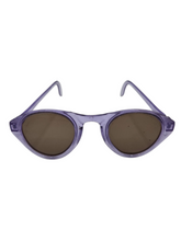Load image into Gallery viewer, 1940s Bright Purple Celluloid Sunglasses
