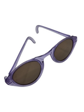 Load image into Gallery viewer, 1940s Bright Purple Celluloid Sunglasses
