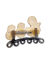 Load image into Gallery viewer, 1940s Rare Elzac Ceramic and Lucite Duck Brooch
