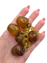 Load image into Gallery viewer, 1940s RARE Bakelite Apple Celluloid Chain Necklace
