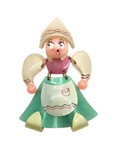 Load image into Gallery viewer, 1940s Coro Dutch Girl Nylon Brooch
