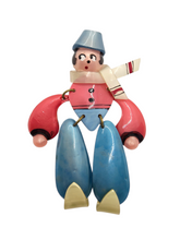 Load image into Gallery viewer, 1940s Coro Dutch Man Nylon Brooch
