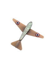 Load image into Gallery viewer, 1940s Wartime Celluloid Plane Brooch

