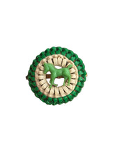 Load image into Gallery viewer, 1940s Make Do and Mend Green Horse Wirework Brooch
