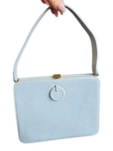 Load image into Gallery viewer, 1950s Pale Blue Handbag
