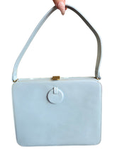 Load image into Gallery viewer, 1950s Pale Blue Handbag
