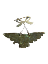 Load image into Gallery viewer, 1940s World War Two Rare RAF Lucite Eagle Brooch
