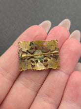 Load image into Gallery viewer, 1930s Small Czech Multicoloured Brooch
