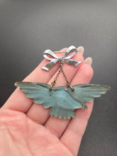 Load image into Gallery viewer, 1940s World War Two Rare RAF Lucite Eagle Brooch
