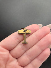 Load image into Gallery viewer, 1940s Wartime Plane With Moving Propeller Brooch
