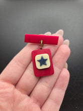 Load image into Gallery viewer, 1940s World War Two Celluloid US Son in Service Sweetheart Brooch
