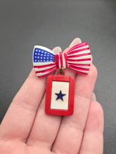 Load image into Gallery viewer, 1940s World War Two Celluloid US Son in Service Sweetheart Brooch
