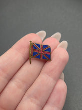 Load image into Gallery viewer, 1940s British Flag Brooch
