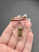 Load image into Gallery viewer, 1940s World War Two RAC Lucite Sweetheart Brooch
