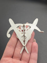 Load image into Gallery viewer, 1940s World War Two US Sword Celluloid Brooch
