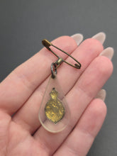 Load image into Gallery viewer, 1940s World War Two REME Royal Electrical Mechanical Engineers Lucite Sweetheart Brooch
