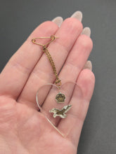 Load image into Gallery viewer, 1940s World War Two RAF Lucite Sweetheart Brooch
