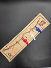 Load image into Gallery viewer, 1940s World War Two Rare Unworn Celluloid Army, Navy, Marine Bracelet
