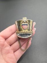Load image into Gallery viewer, 1940s World War Two Rare US Hat Sweetheart Brooch
