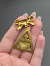 Load image into Gallery viewer, 1940s World War Two Royal Engineers Sweetheart Brooch
