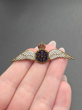Load image into Gallery viewer, 1940s World War Two RAF Enamel Brooch

