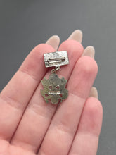 Load image into Gallery viewer, 1940s World War Two Stamped Sterling Silver US Sweetheart Brooch
