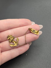 Load image into Gallery viewer, 1940s World War Two USN Officer Sweetheart Brooch
