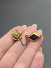 Load image into Gallery viewer, 1940s World War Two US Coast Guard Brooch
