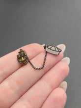 Load image into Gallery viewer, 1940s World War Two USN Sterling Silver Sweetheart Brooch
