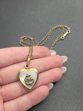 Load image into Gallery viewer, 1940s World War Two USN Sterling Silver Necklace
