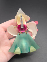 Load image into Gallery viewer, 1940s Coro Dutch Girl Nylon Brooch
