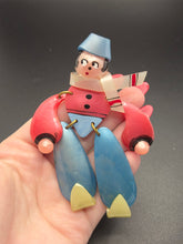 Load image into Gallery viewer, 1940s Coro Dutch Man Nylon Brooch
