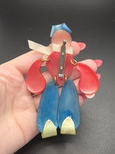Load image into Gallery viewer, 1940s Coro Dutch Man Nylon Brooch
