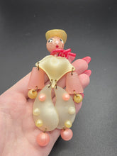 Load image into Gallery viewer, 1940s Coro Cowboy Nylon Brooch
