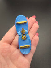 Load image into Gallery viewer, 1930s Art Deco Pressed Glass Sky Blue Buckle
