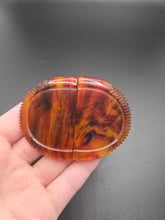Load image into Gallery viewer, 1940s Torty Effect Bakelite Buckle

