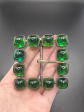 Load image into Gallery viewer, 1940s HUGE Green Glass Gem Buckle

